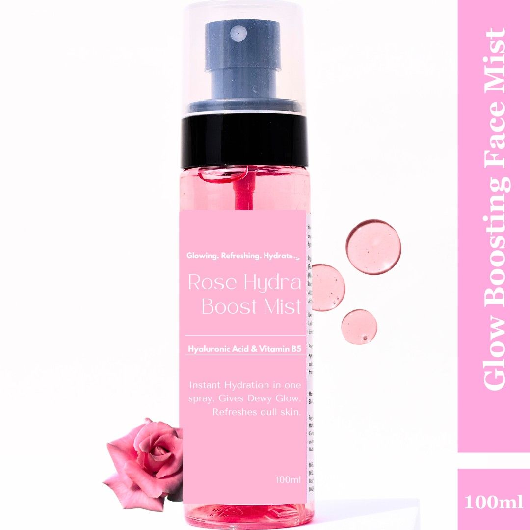 Rose Hydra Glow Boost Face Mist With Hyaluronic 