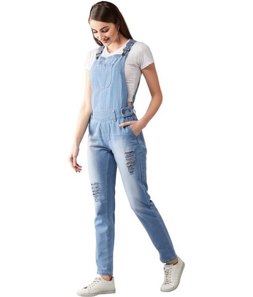 Dolce Crudo Denim Jeans Dungarees - Blue