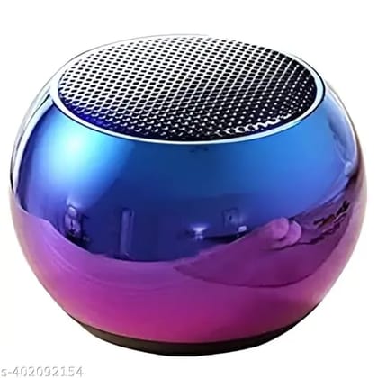 Mini Speaker Boost Metal Body (Random Color)