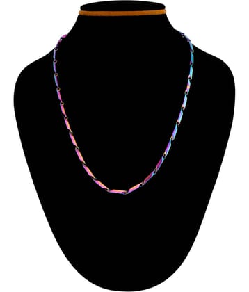 Thrillz Silver Plated Stainless Steel Chain ( Pack of 1 )