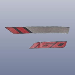 STRIPE TANK COVER RR A RH (TYPE-2) - XTREME 160 4V FLAT PILLION| XTREME 160 4V NEXT| XTREME 160 4V PREMIUM| XTREME 160R - 86773ACR300SS