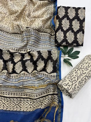 Chanderi Silk Suit Set