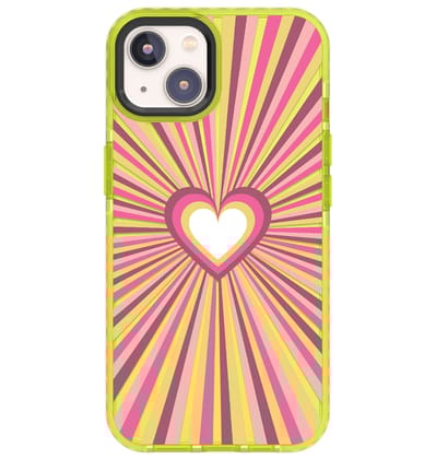 Clara-Peach-iPhone 15 Pro Max / Neon Green