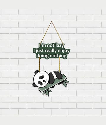 Positive Vibe Lifestyle Wood Wall Art Wall Sculpture Multi - Pack of 1