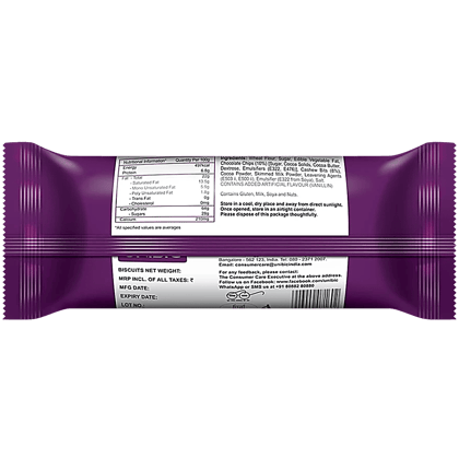 UNIBIC Choco Nut Cookies, 75 g Carton