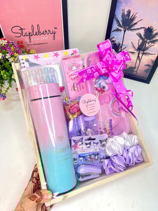 Pink Hamper Basket
