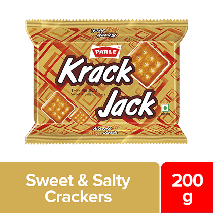 Parle Krackjack Biscuit, 200 gm