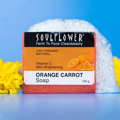 Vitamin C Rich Orange Carrot Soap