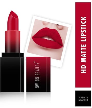 Swiss Beauty HD Matte Lipstick (Attitude), 3.5gm