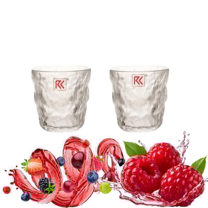 RK ICE Frost Diamond Crystal Clear Design All Purpose Glass Set Bar Glass for Drinking Bourbon, Whisky, Juice Scotch, Cocktails, Cold Drinks (Pack of 2,300Ml) RK ICE Frost Diamond Crystal Clear Design All Purpose Glass Set Bar Glass for Drinking Bourbon, Whisky, Juice Scotch, Cocktails, Cold Drinks (Pack of 2,300Ml)