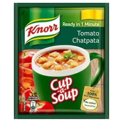 Knorr Instant Tomato Chatpata Cup A Soup 14 Gms