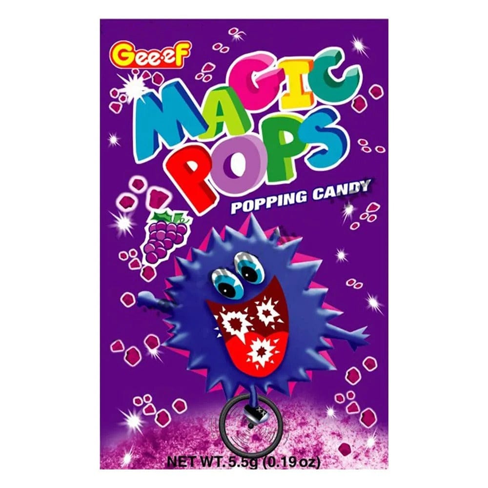 Magic Pops Popping Candy Grape Flavor 5.5G