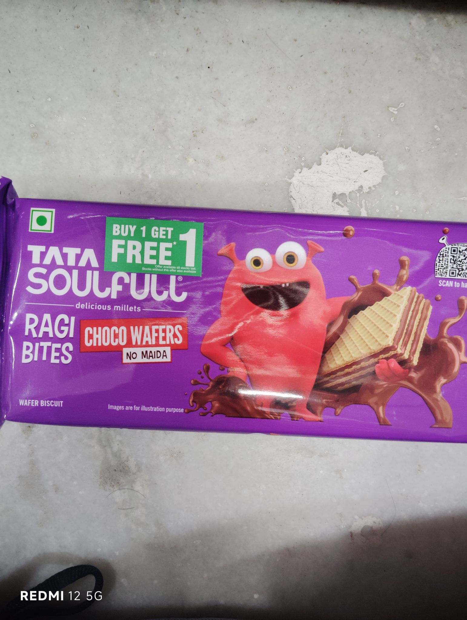 Tata soulfull choco waffers