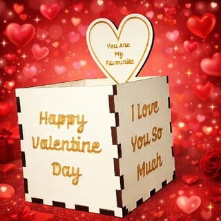 Happy Valentine's Day Chocolate Box