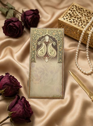 The Badshahi Kairi Royale Envelope – Premium Designer Money Envelope for Wedding & Luxury Gifting