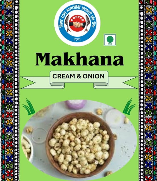 Cream & onion Makhana  80 G