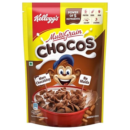 Kellogg's Multigrain Chocos More Chocolatey, No-Maida 385GM