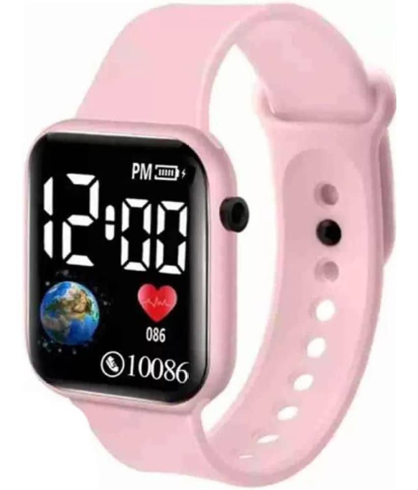 Fadiso Fashion Black Dial Digital Boys Watch ( Pack of 1 )