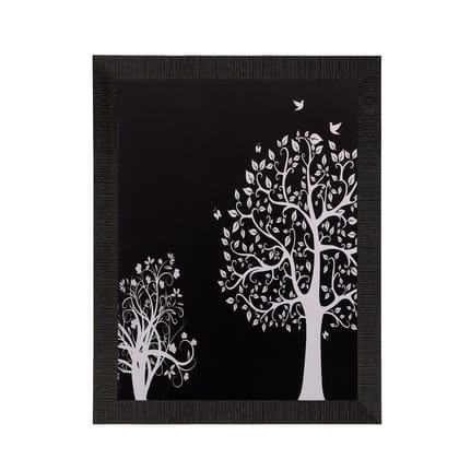 Abstract Tree View Matt Textured UV Art Painting