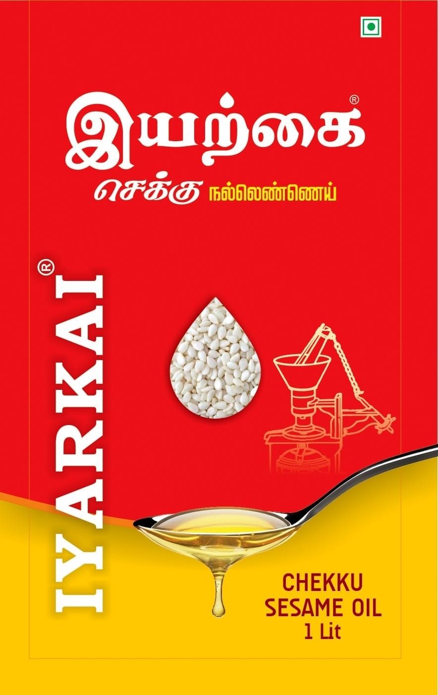 Iyarkai chekku sesame oil - 500ml