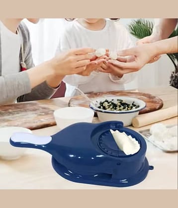 analog kitchenware 2 in 1 Skin Dumpling Puri Press / Samosa / Ghughra / Gujiya /Momo's Maker Machine Set Of 1 PIC