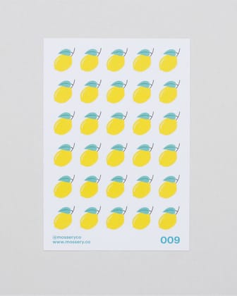 Mossery Stickers- Lemon