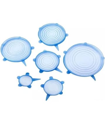 ASQURE Reusable Silicone Stretch Lids, Durable Food Storage Covers for Bowls, - 1 set
