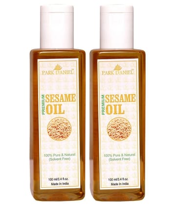 Park Daniel Premium Organic Sesame Oil 100 ml Pack of 2