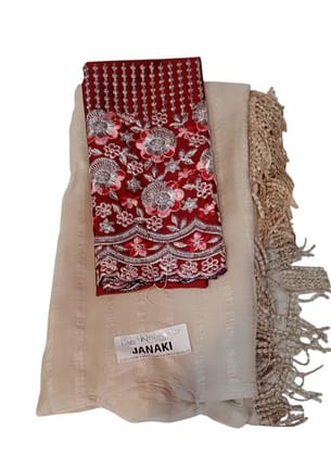 Elegant Embroidered Floral Saree Elegant Embroidered Floral Saree