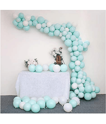 Jolly Party  Pastel Sea Green     Balloons Latex Party Balloons (Pack Of 50pc)