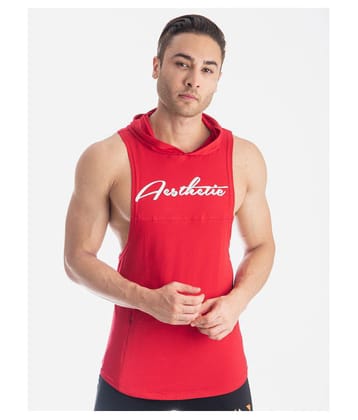 Aesthetic Nation Red Sweatshirt - None