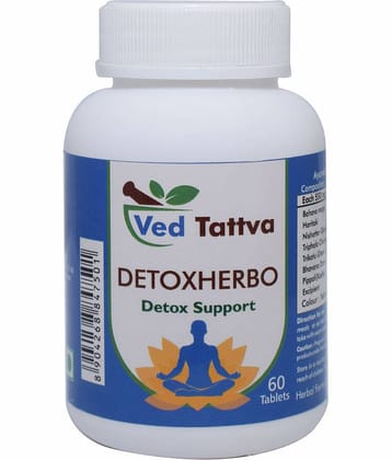 Ved Tattva Detox Herbo Tablet 60 No.S Pack of 1