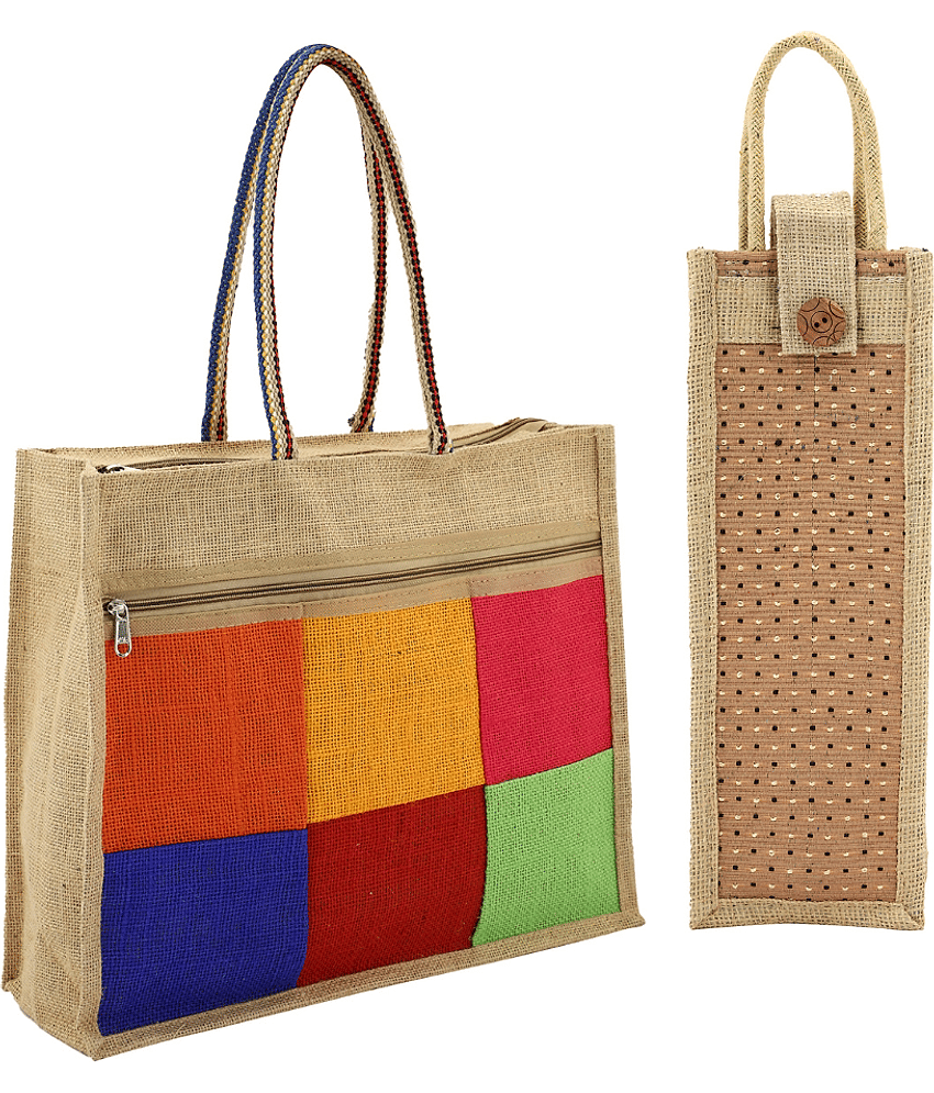 ENSAC Red Jute Handheld
