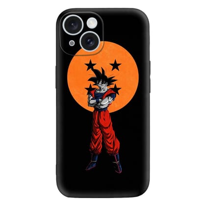 5 Star DragonBall Goku Embossed Mobile Cover