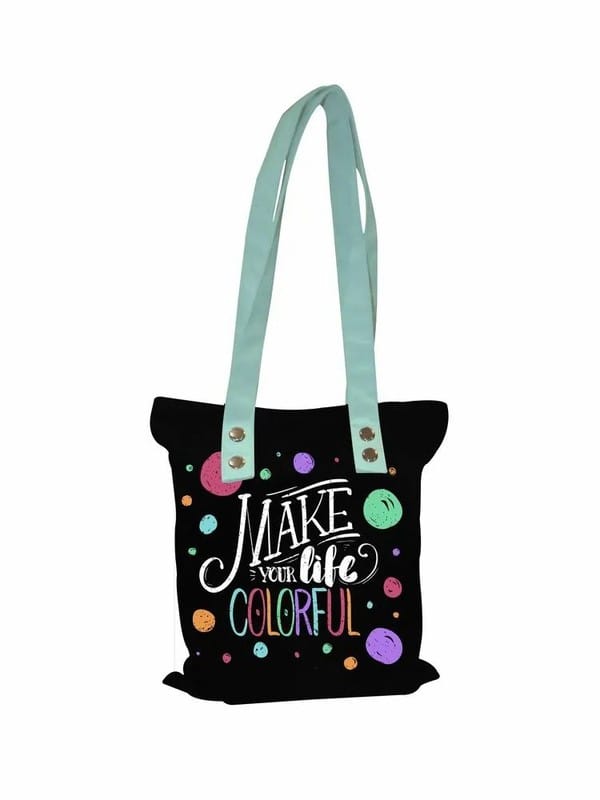 Multicolor Canvas Designer Promotional Bag, Capacity: 5kg