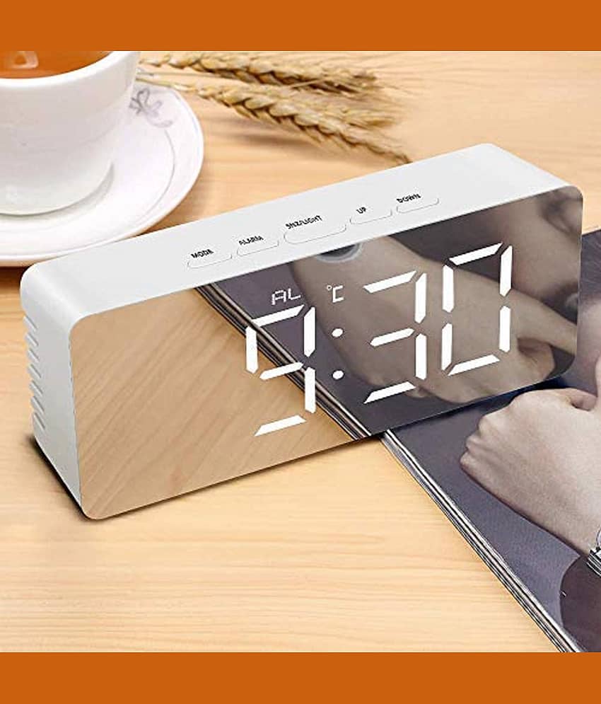 Home Lane Digital LED Display Alarm Clock - Pack of 1