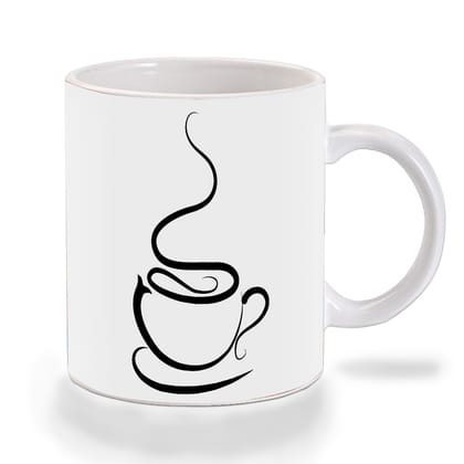Multicolor Tea Coffee Art Ceramic Mug
