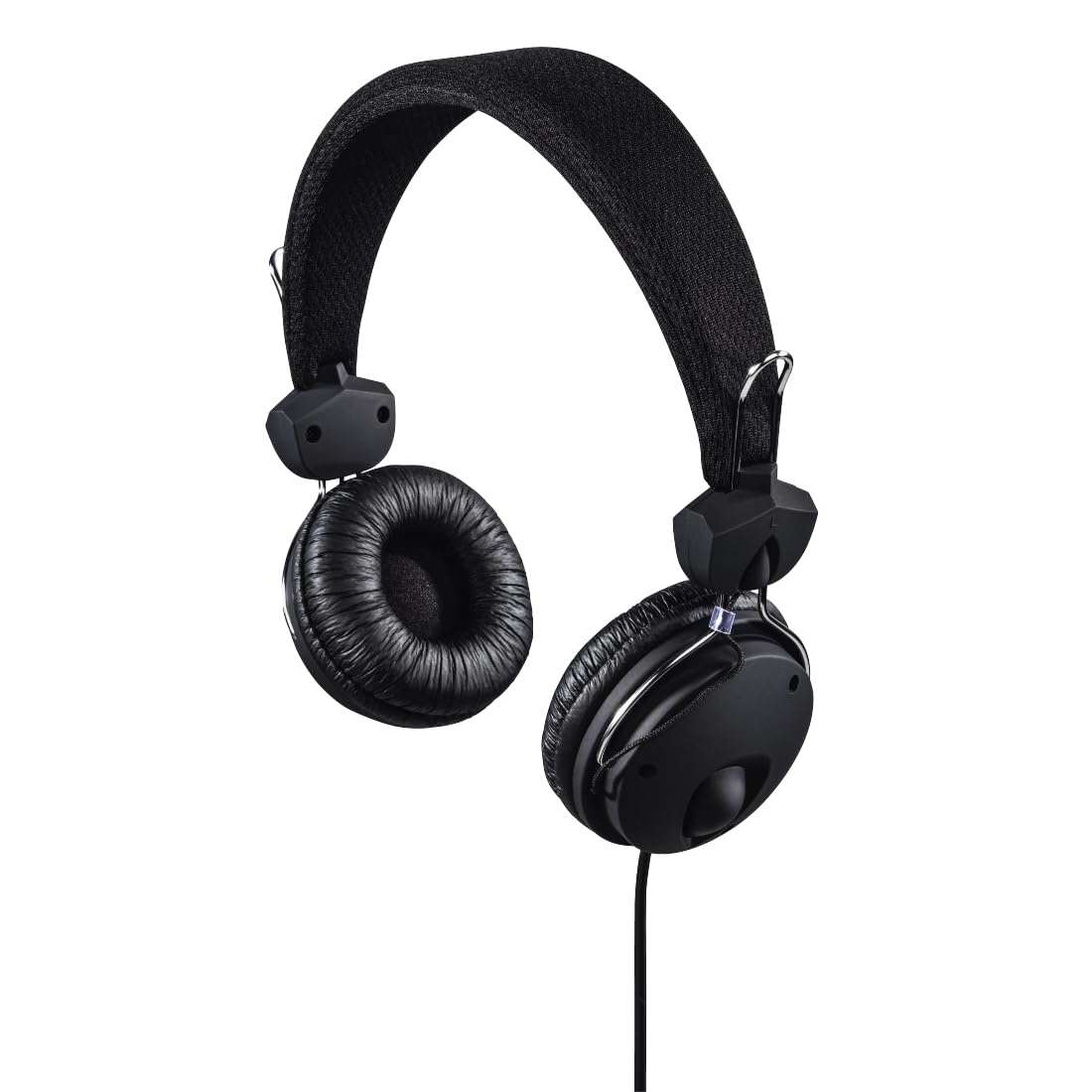 Hama Fun4Phone (184016) Wired Headphones, On-Ear Stereo Headset with Microphone -Black