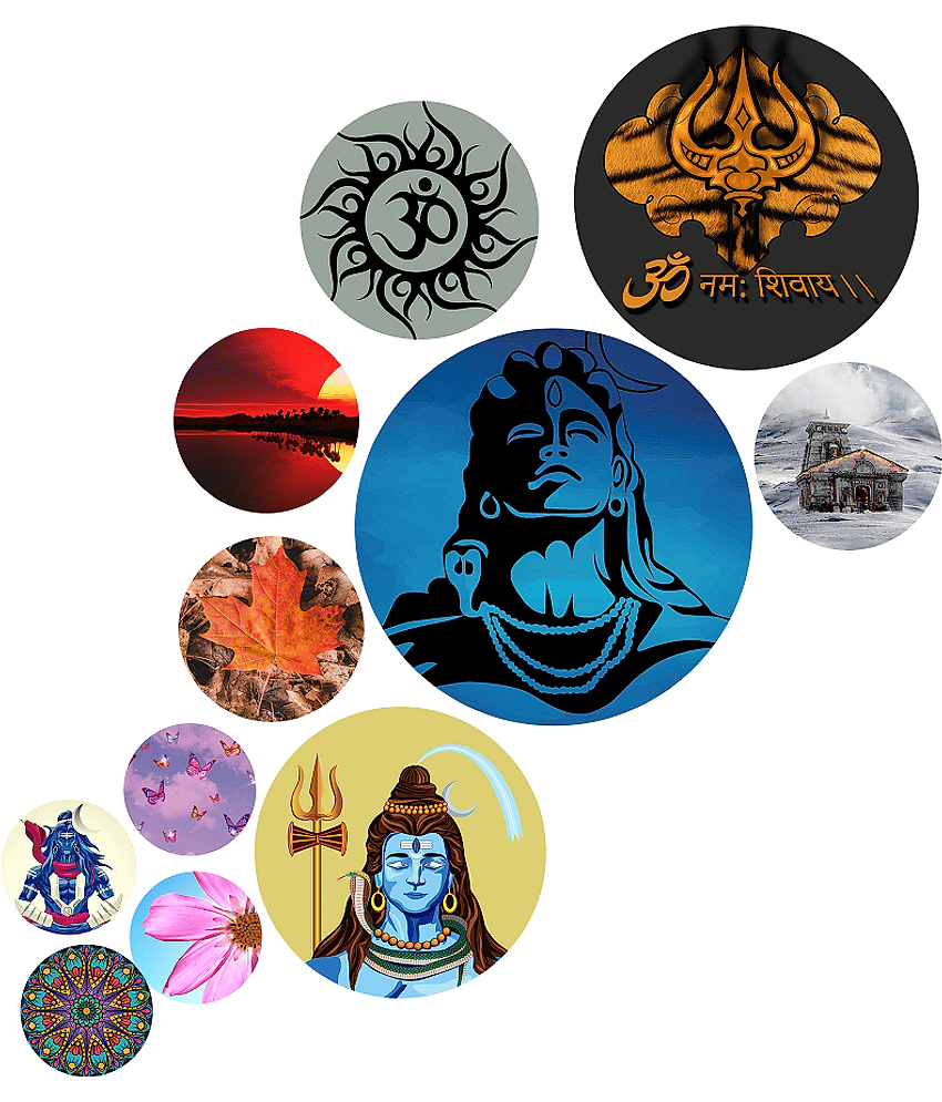 Shiv Wall Hanging for Home Decoration God Wall Sculpture Wall Stickers Life Quotes Door Hanging Living Room Decor Diwali Decoration Gift Under 100 Festival Decorative Items Wallpapers