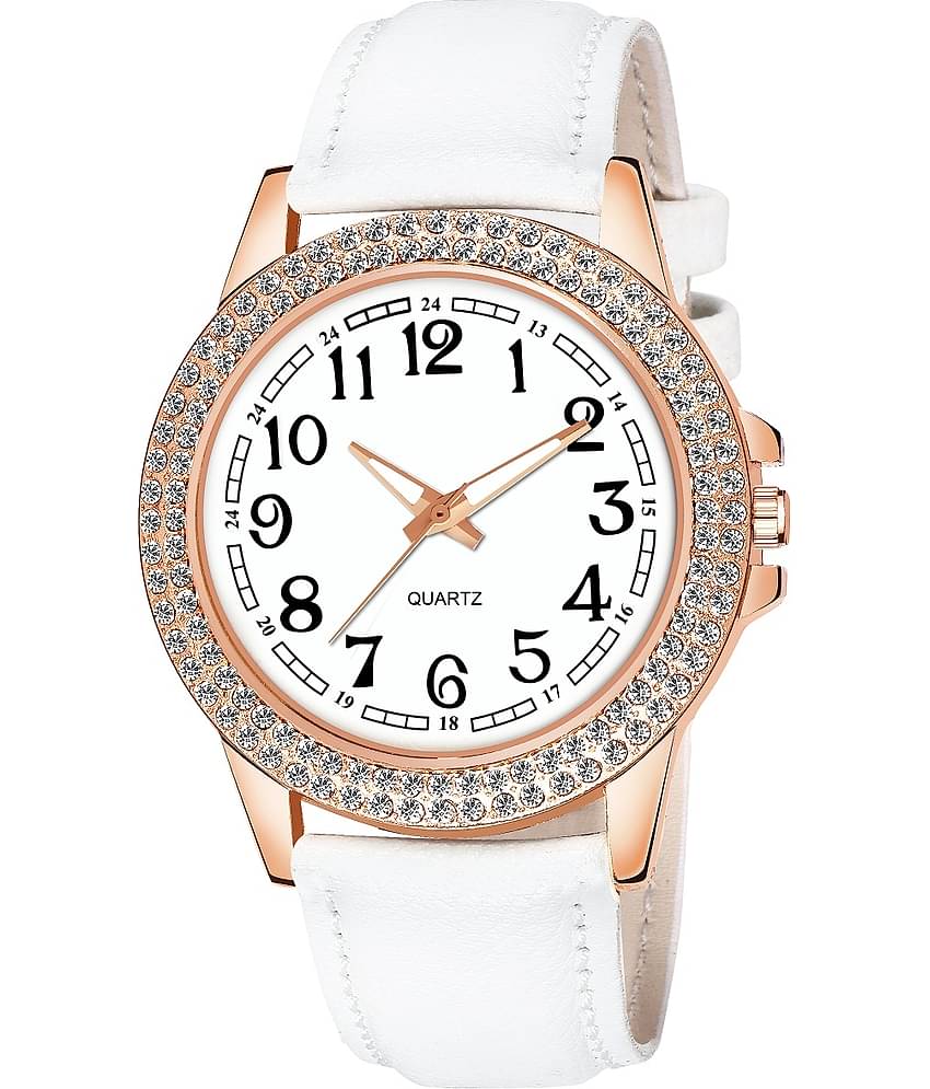 DECLASSE - White Silicon Analog Womens Watch