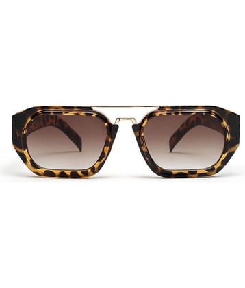 YourSpex - Brown Rectangular Sunglasses ( Pack of 1 )