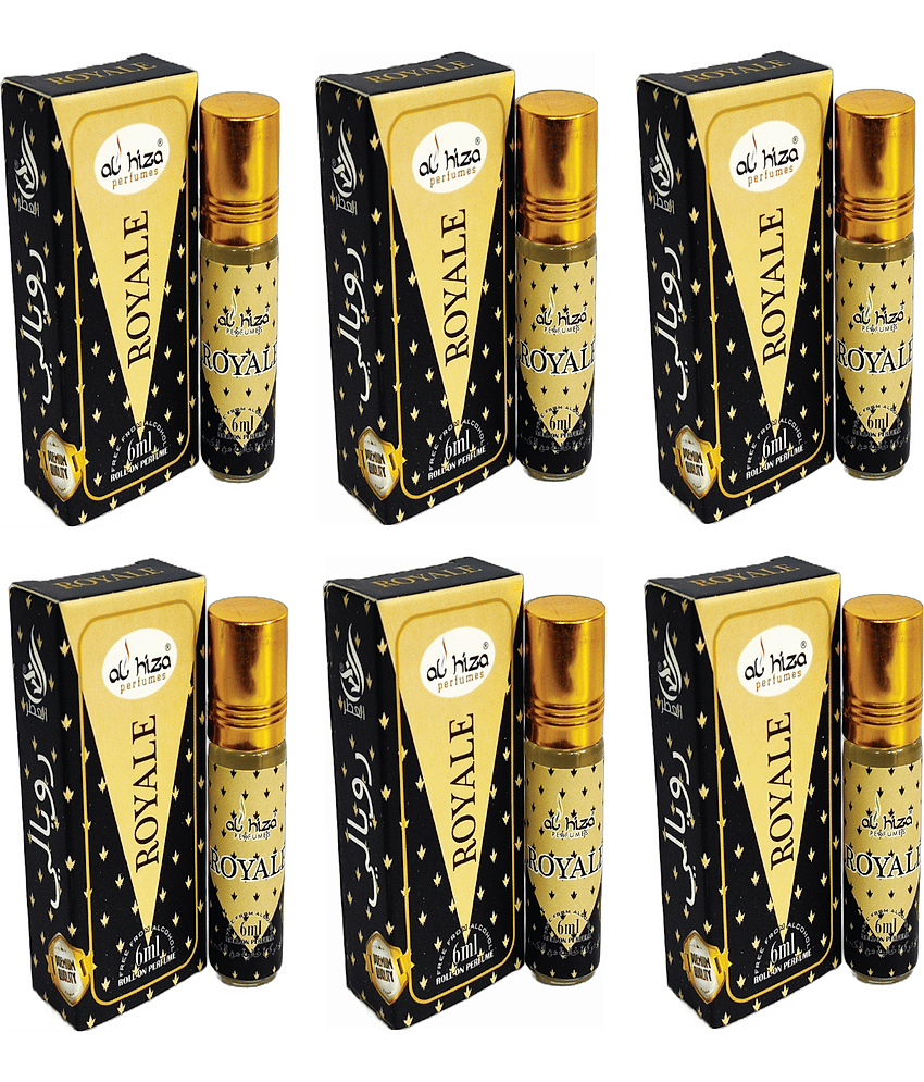 Al Hiza Desert Oudh Below 50ml Attar ( Pack of 6 )