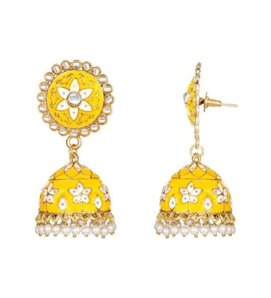 Generic Women's Rose Gold Plated Alloy Earrings-PID47334