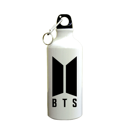 BTS SuperHero Printed Sipper (600ml, Aluminium)