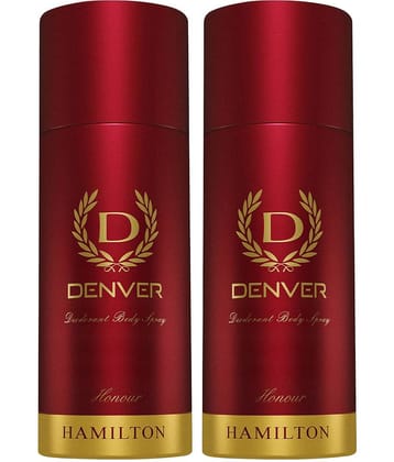 Denver Honour (150 ml x 2) Deodorant Spray for Men 300 ml ( Pack of 2 )