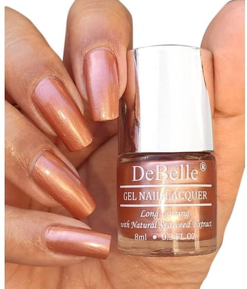 DeBelle Gold Glossy Nail Polish 8 ( Pack of 1 )