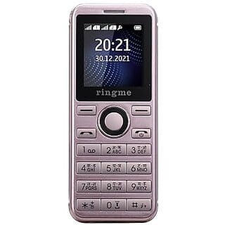 Ringme Mini300 (Dual Sim, 1.44 Inch Display, 800mAh Battery, Rose Gold)