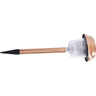 Solar Garden Exterior Lamp for Outdoor Use - Copper Based
