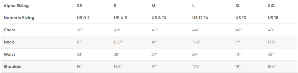 Size Guide
