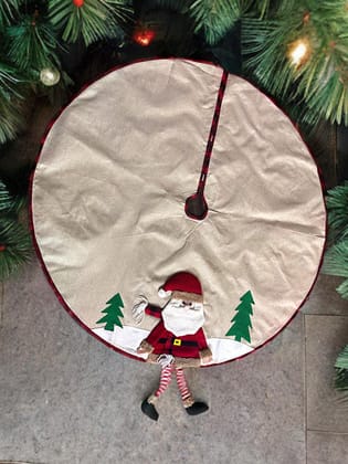 Santa 120 CM - large Christmas Skirt with hanging legs Santa 120 CM - large Christmas Skirt with hanging legs